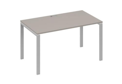 Стол письменный Мира Нумо, цвет мокко премиум + серый