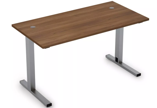 Стол прямолинейный, цвет шамони темный