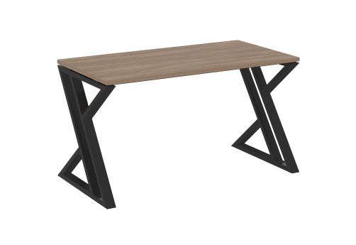 Стол рабочий Европа, цвет дуб аризона + черный