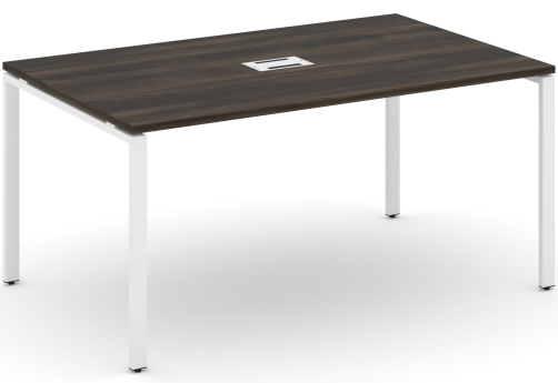 Стол переговорный (1 столешница) Динен, цвет дуб мали-белый