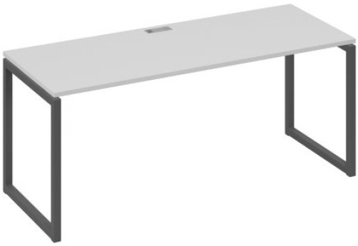 Стол письменный Мира Одри, цвет серый + антрацит