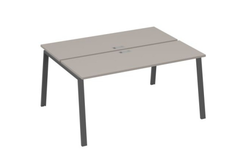 Рабочая станция 2х160 Мира Трио, цвет мокко премиум + антрацит