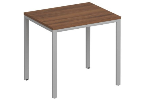 Стол письменный на металлокаркасе Прайм Металл 25, цвет орех + серый