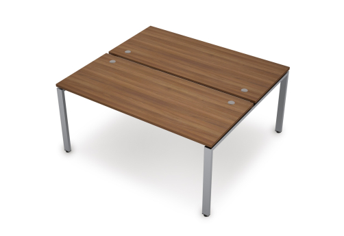 Бенч-система на 2 рабочих места Деко Прима, цвет шамони темный