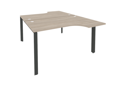 Рабочая станция эргономичная, цвет дуб аттик