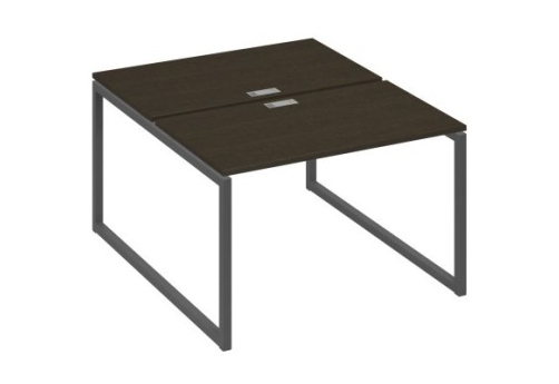 Рабочая станция (2х120) Мира Одри, цвет венге + антрацит