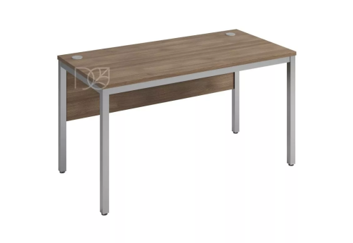 Стол прямой (экран - ДСП), цвет шамони темный