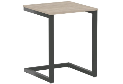 Стол письменный, цвет дуб аттик + антрацит