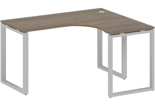 Стол эргономичный правый, цвет вяз