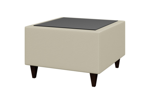 Стол квадратный, цвет светлый бежевый