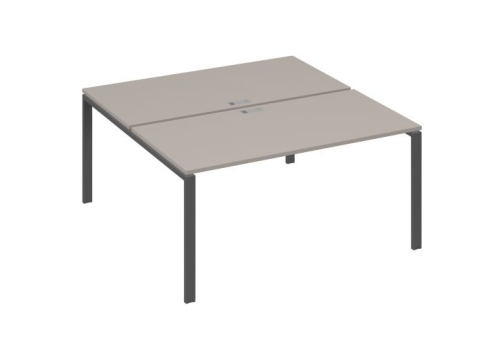 Рабочая станция (2х160) Мира Нумо, цвет мокко премиум + антрацит