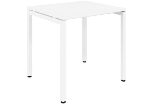 Стол рабочий Брента, цвет белый + белый