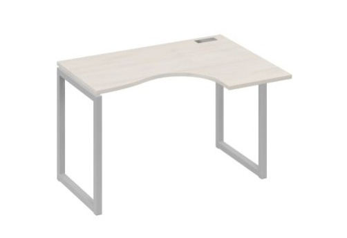 Стол эргономичный правый Мира Одри, цвет дуб шамони + серый