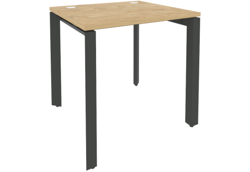 Стол рабочий, цвет тиквуд светлый