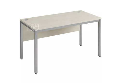 Стол прямой (экран - ДСП), цвет шамони светлый