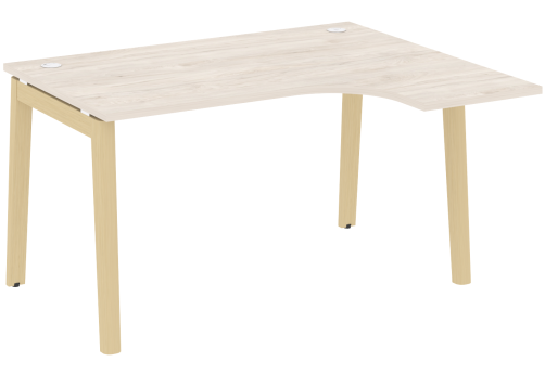 Стол эргономичный правый, цвет денвер светлый