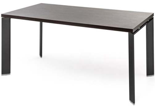 Стол рабочий Вайли Металл, цвет венге