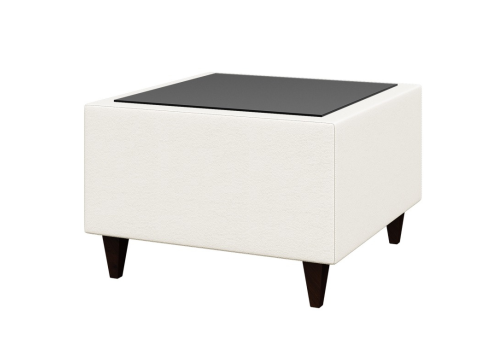 Стол квадратный, цвет белый