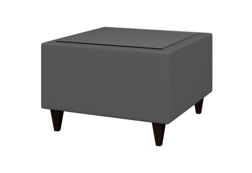 Стол квадратный, цвет серый