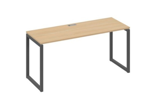 Стол письменный Мира Одри, цвет натуральный дуб + антрацит