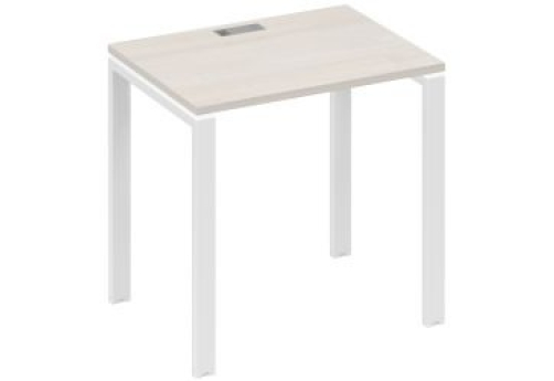 Стол письменный Мира Нумо, цвет дуб шамони + белый