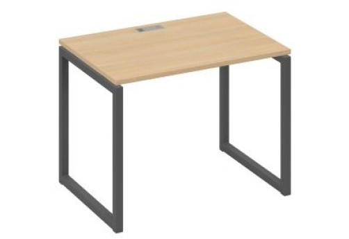 Стол письменный Мира Одри, цвет натуральный дуб + антрацит