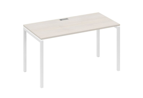 Стол письменный Мира Лофт, цвет дуб шамони + белый