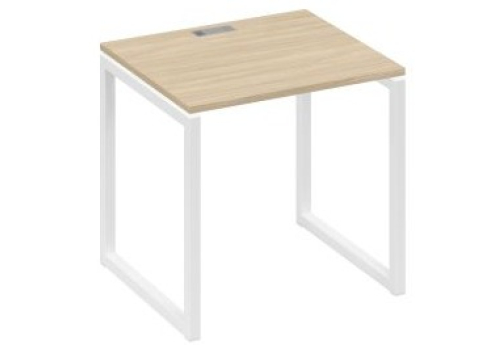 Стол письменный Мира Одри, цвет дуб скандинавский + белый