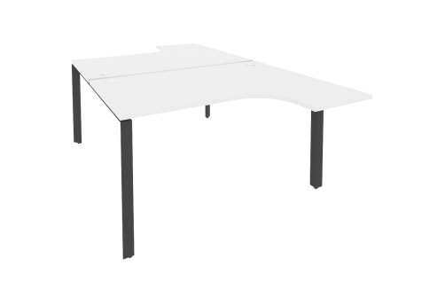Рабочая станция эргономичная, цвет белый
