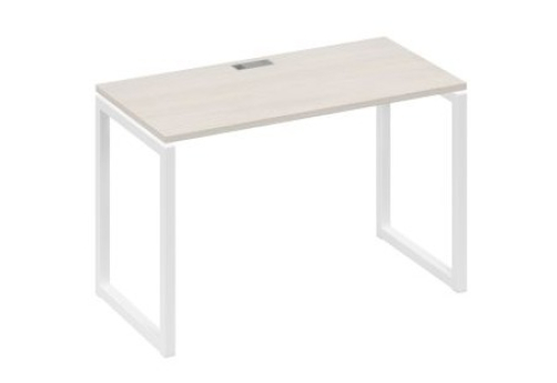 Стол письменный Мира Одри, цвет дуб шамони + белый