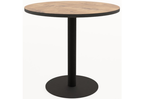 Стол обеденный круглый Мальта, цвет тиквуд