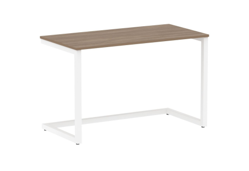Стол письменный, цвет дуб аризона + белый
