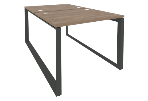 Рабочая станция, 980х1635х750 мм, цвет дуб Аризона + черный