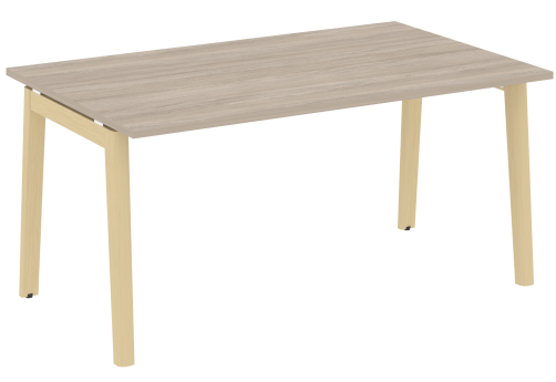 Стол для переговоров (1 столешница), цвет дуб аттик