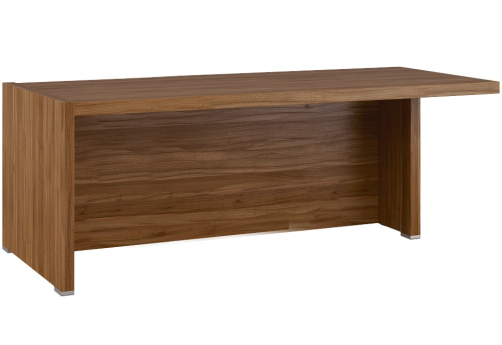 Стол письменный с асимметричными опорами (правый), цвет орех