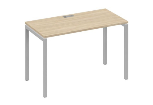 Стол письменный Мира Лофт, цвет дуб скандинавский + серый