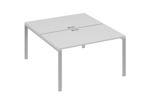 Рабочая станция (2х140) Мира Нумо, цвет серый + серый