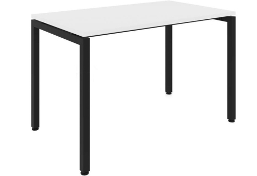 Стол рабочий Брента, цвет белый + антрацит