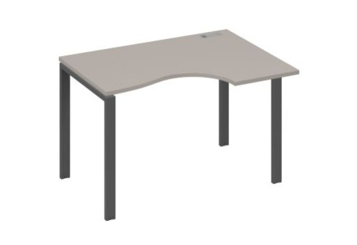 Стол эргономичный правый Мира Нумо, цвет мокко премиум + антрацит