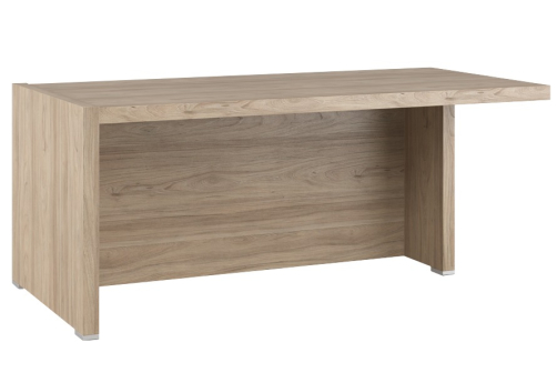 Стол письменный с асимметричными опорами (правый), цвет вяз