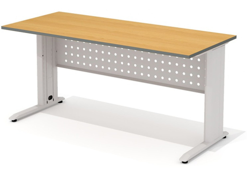 Стол письменный на металлокаркасе Колибри, цвет ольха