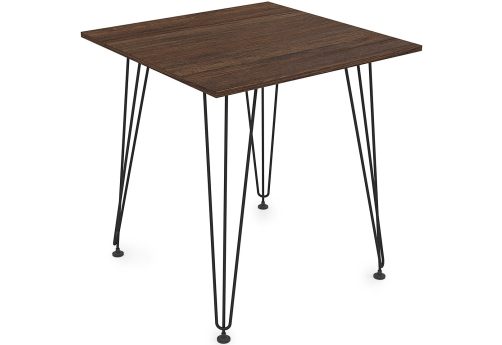 Стол обеденный квадратный Мальта, цвет брауни
