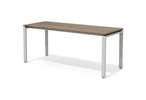 Стол рабочий прямой Некста Металл, цвет дуб