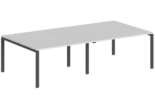 Рабочая станция Индиго Сет, цвет белый + антрацит