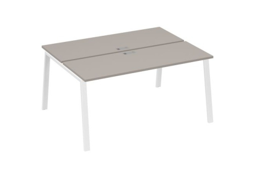 Рабочая станция 2х160 Мира Трио, цвет мокко премиум + белый