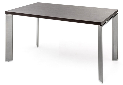 Стол рабочий Вайли Металл, цвет венге