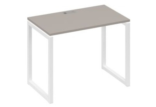 Стол письменный Мира Одри, цвет мокко премиум + белый