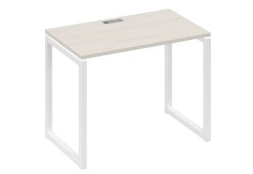 Стол письменный Мира Одри, цвет дуб шамони + белый
