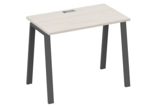 Стол письменный Мира Трио, цвет дуб шамони + антрацит