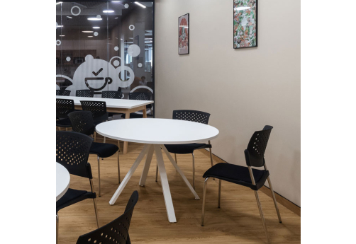 Стол для переговоров Вайли, цвет белый